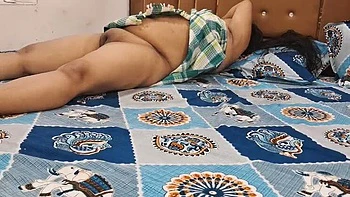 Indian English Teacher Gets Facial and Handjob from Big 8 Inch Cock Before Husband Comes Home