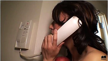 Japanese Milf Answers The Door Naked For A Deliveryman