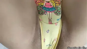 -in-law Playing With Her Teddy The Day I Take Advantage Of -in-law's Game