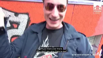 OUTDOOR HOOK UP for BLONDE SLUT MILF Dirty Tina: 2 BIG COCKS & 2 CUMSHOTS - StevenShame.dating