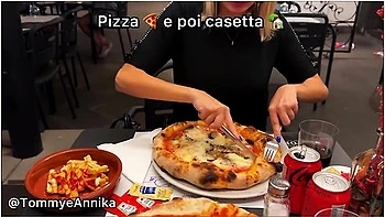 Annika Pregnant - Daily Routine With Outdoor And Indoor Fuck And Cum In Mouth. Dialogue In Italian