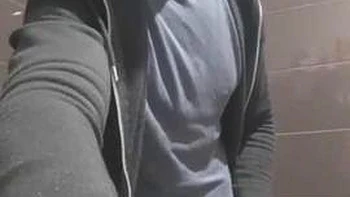 Ajx he masturbates in the bathroom and calls his wife: Handjob, Fansly  Cumshot Porn