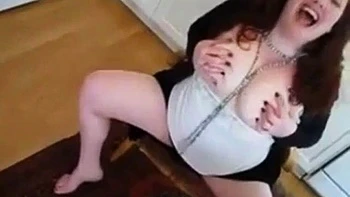 Creampie BBW in the kitchen: Blowjob, Doggy  Missonary Porn