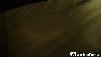 Redhead hitchhiker girlfriend gets hard cock fuck in tent - Murstar amateur tattoo porn