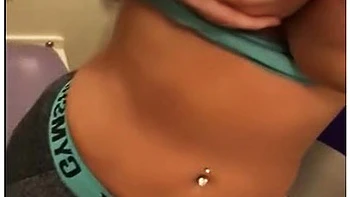 Soaking Wet Pussy Gets Fingered On The Train