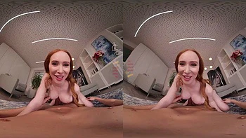 Redhead Babe Wants To Ride You: Blowjob, Cowgirl  Missonary VR Porn