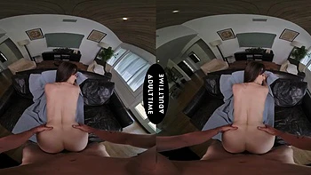 Nathan Bronson and stunning Lexi Luna enjoy passionate sex in doggy style