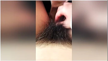 A Japanese Amateur Who Just Strokes The Pussy Hair.do You Like Hairy Girl? [homemade]
