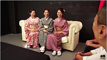 Japanese Traditional Kimono Orgy With And Friends - Maki Hojo And Hojo Maki