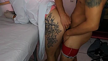 Nurse Gets Excited By Patients Erection