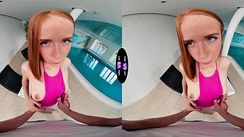 Redhead beauty Holly Molly enjoys passionate sex with her boyfriend