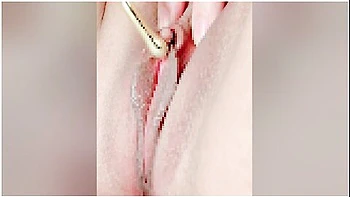 The Suctioned And Sensitive Clitoris Is Tied Up And Stimulated A Lot With A Clitoral Vibrator