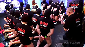 Ggg John Thompson - Gangbang Backstege - German Bukkake