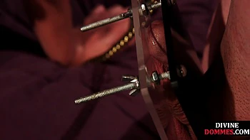 Strict femdom teaching discipline to incel