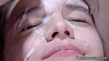 Cute Teen 18+ Bukkake