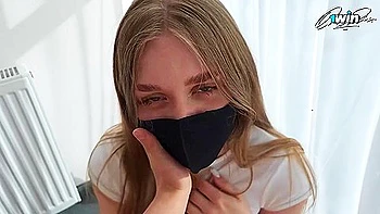 Hot Russian honey with a super-sexy ahegao face takes my massive meatpipe up to the testicles in a molten XXX