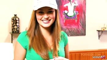 Natural Shy Girl Allie Haze with perfect Ass and small Tits Pick Up and talk to First Time Casting Fuck