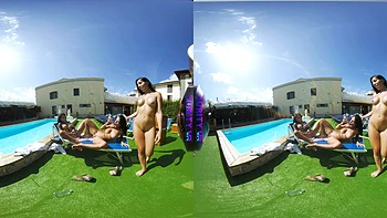 3 lesbian goddesses with Guilia, Benny, & Ale