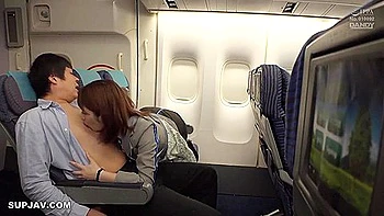 818 A Cabin Attendant With A Beautiful Ass Who Will Make A Seated Man Weak With Her S Shaped Ass Shaking Cowgirl Position Without Moving At All Decensored