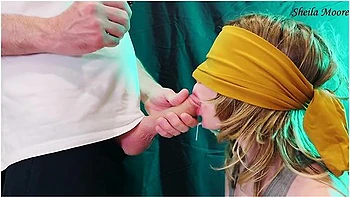 Ice Cream Taste Game. My Stepsister Swallows My Cum- Sheila Moore