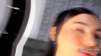 Curvy Brunette Fucks Her Pussy with a Vibrator