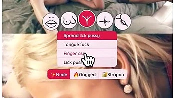 Belle Claire Plays With Tracy Her Little Submissive And You Are The One Who Guides Her!