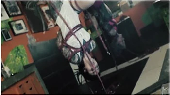 Shibari Fun - Cute Dreadlocks Girls Anuskatzz + Valkyriz Getting Tied Up Bondage Bdsm