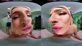 Hyley Winters love birds: Blowjob, Doggy  Cowgirl VR Porn