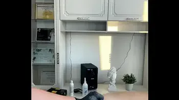 SugarNadya - Depilting a very large penis while erect, will he cum?