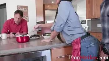 Stepmom, Why Isn't Stepdad Noticing Us Fucking? - Melissa Lynn