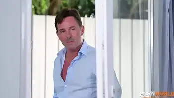 DP Gangbang with Busty Housewife Shalina Devine, Window Cleaners, and Husband GP2003