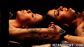 Bound And Submissive, These Two Babes Will Suffer With Krysta Kaos