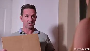 Seductive Ukrainian Housewife Nailed in the Kitchen by Delivery Guy