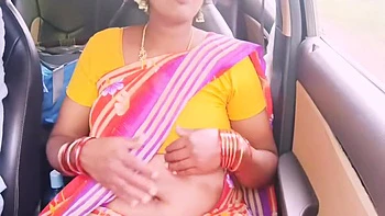 Desi Saree Maid Car Outdoor Sex. Telugu Dirty Talks