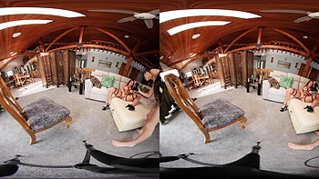 Athletic MILF Kendra Heart Takes It Deep- BTS Voyeur View