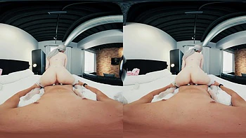 PAWG Slut Rides & Swallows