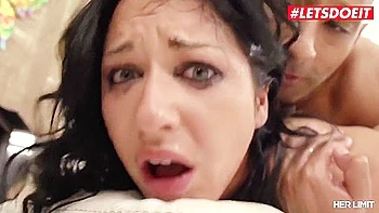 Jessica Lincoln Russian Brunette Gets Hard Meat In Her Perfect Ass