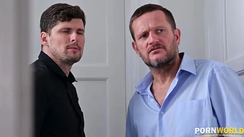 2 Lucky Studs Try to Satisfy Brazilian Nympho Tina Fire's Firey Passion with Help from Fuck Machine GP1778