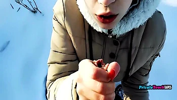 Outdoor Blowjob By Stepsister Russian Is My Favorite - Miha Nika