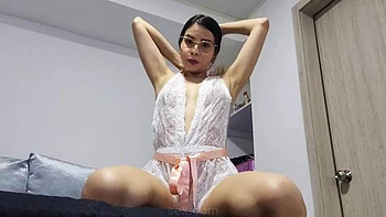 This naughty Latina is not only hot but also very intellectual  by LennaRushh: Porn
