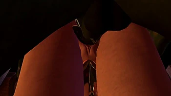 Orc Has His Way with His Elf in the Stocks BDSM - 3D Hentai