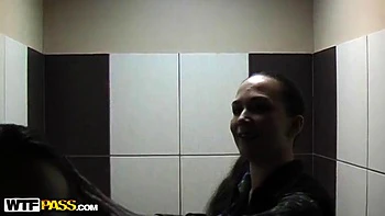 Hot couple fucking after bowling