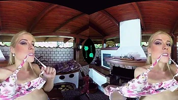 SC VR: Doggy, Missonary  Blonde Porn