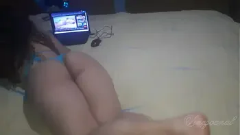 My stepsister found me watching porn in bikini and he fucked me in doggystyle