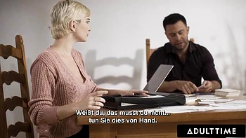 ADULT TIME - Skye Blue Fucks Her Bestie s Cheating Fiancee To Cure His Cold Feet! GERMAN SUBTITLES: Porn