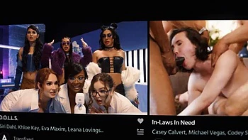 ADULT TIME - Shocked Stud Discovers His Hot Neighbor MILF Sophia Locke Is A Nudist!: Porn