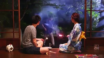 00732,A woman who is fucked and writhes in agony