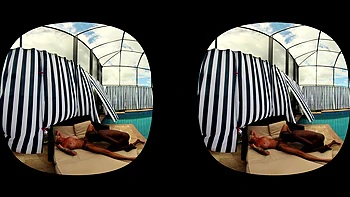 Blonde Milf Carlie Vixen Gets A Bbc Poolside