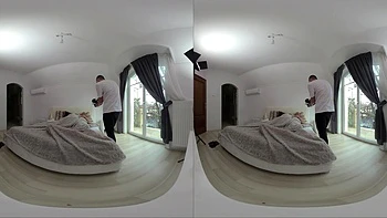 Haley Spades - Behind The Scenes VR Part One - Small Dick Sugardaddy