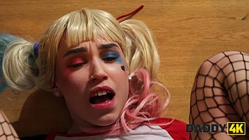 DADDY4K. Harley Quinn fucks after a night out